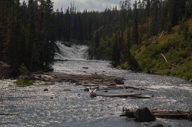 Lewis Lake Falls